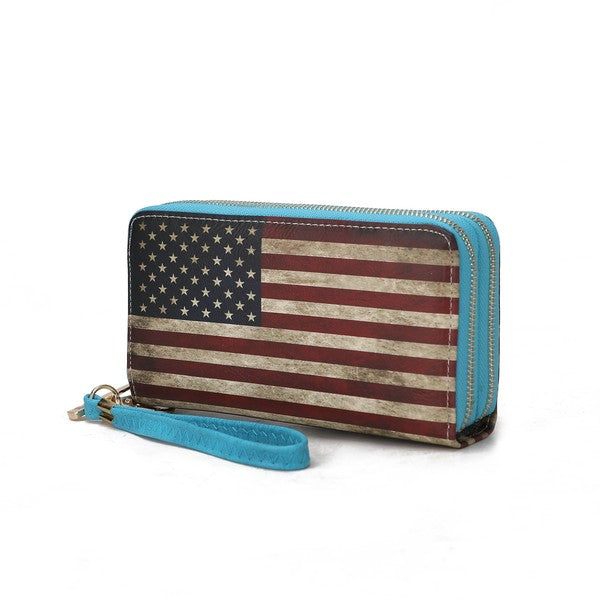 Americana | Wristlet Wallet by Mia K