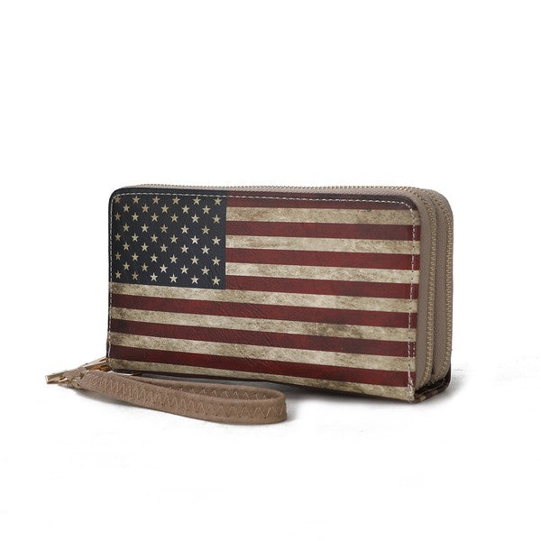 Americana | Wristlet Wallet by Mia K