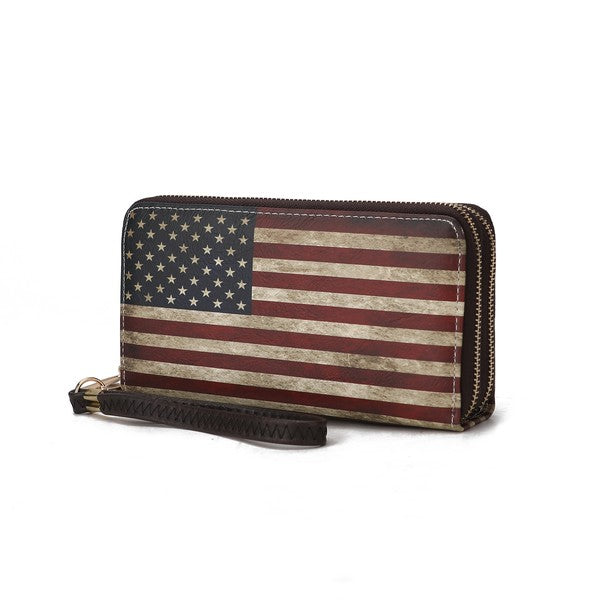 Americana | Wristlet Wallet by Mia K
