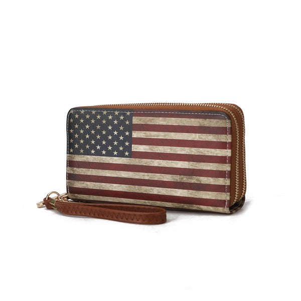 Americana | Wristlet Wallet by Mia K