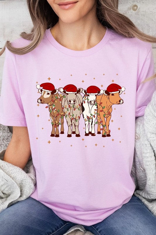 Christmas Cows | Graphic Tee