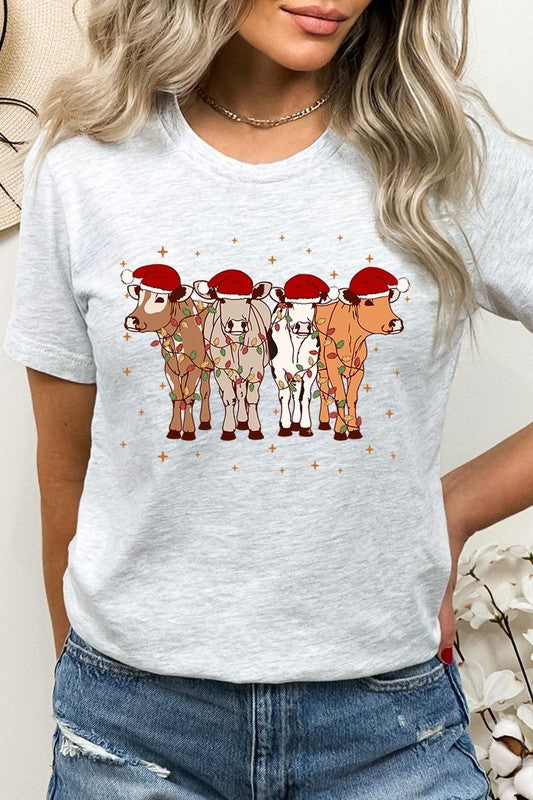 Christmas Cows | Graphic Tee