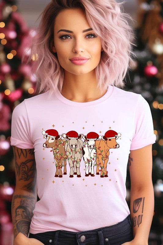 Christmas Cows | Graphic Tee