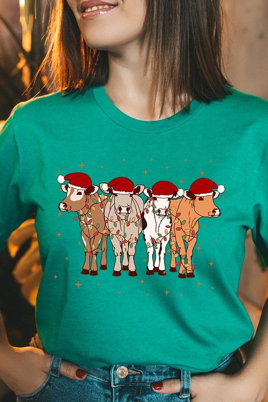 Christmas Cows | Graphic Tee