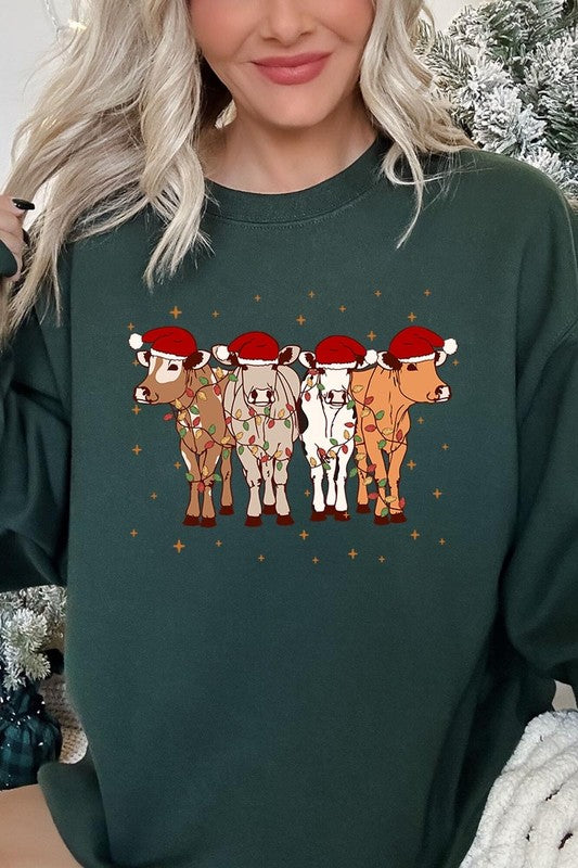 Christmas Cows | Sweatshirt