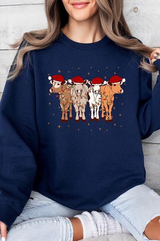 Christmas Cows | Sweatshirt