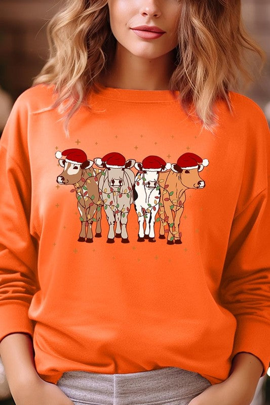 Christmas Cows | Sweatshirt