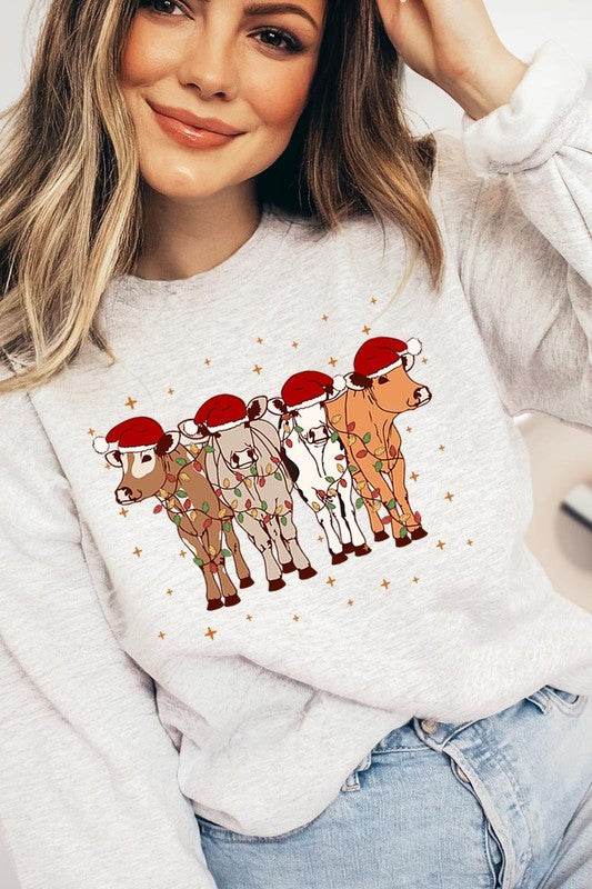 Christmas Cows | Sweatshirt