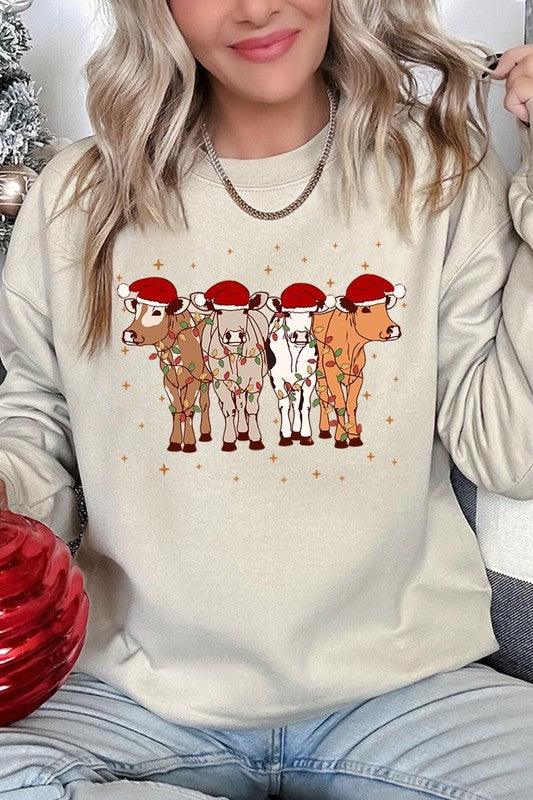 Christmas Cows | Sweatshirt