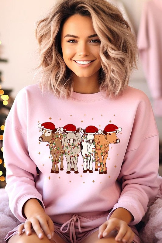 Christmas Cows | Sweatshirt