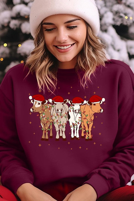 Christmas Cows | Sweatshirt