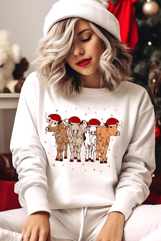 Christmas Cows | Sweatshirt
