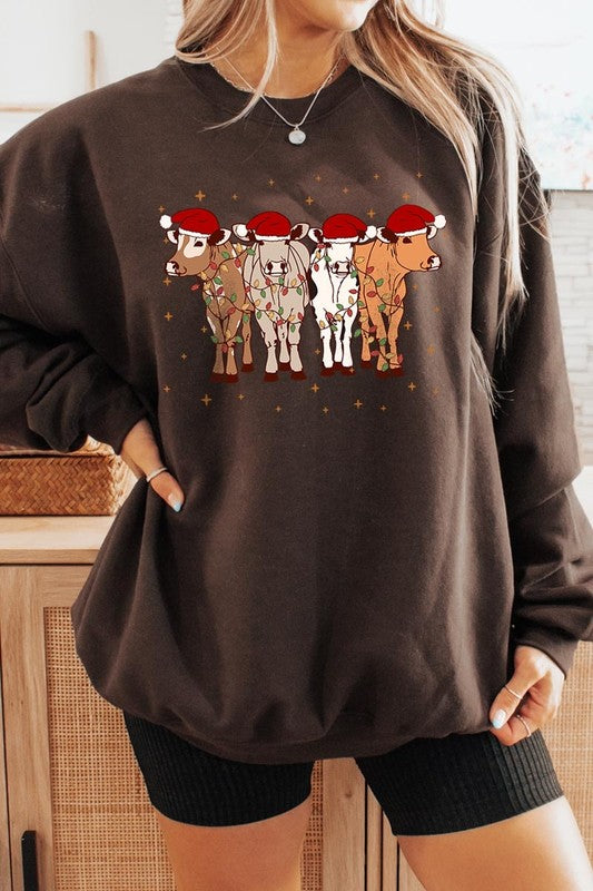 Christmas Cows | Sweatshirt