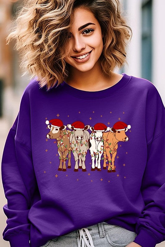 Christmas Cows | Sweatshirt
