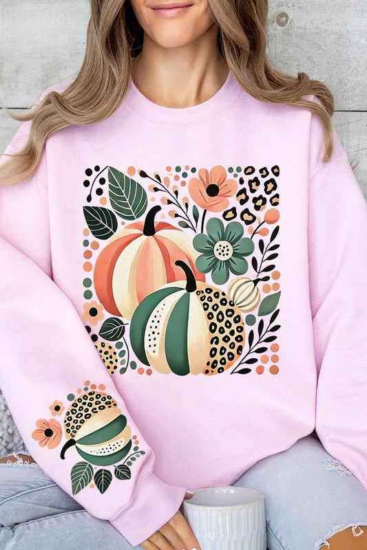 Boho Fall Pumpkins | Sweatshirt