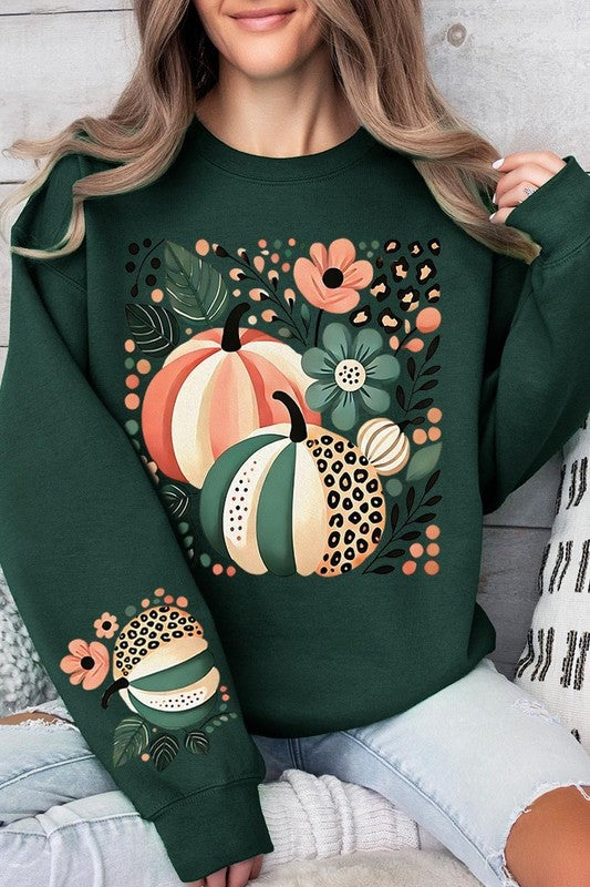 Boho Fall Pumpkins | Sweatshirt