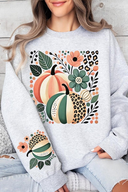 Boho Fall Pumpkins | Sweatshirt
