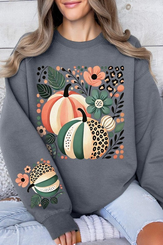 Boho Fall Pumpkins | Sweatshirt