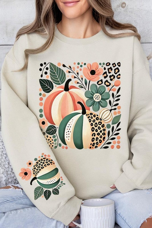 Boho Fall Pumpkins | Sweatshirt