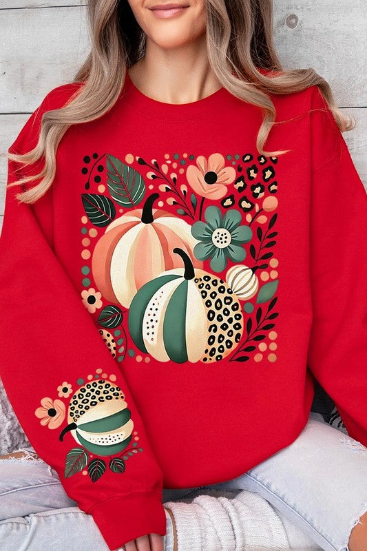 Boho Fall Pumpkins | Sweatshirt