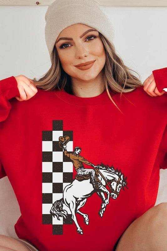 Cowboy Checkered | Sweatshirt