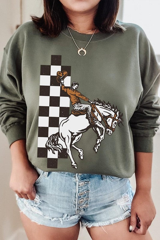 Cowboy Checkered | Sweatshirt