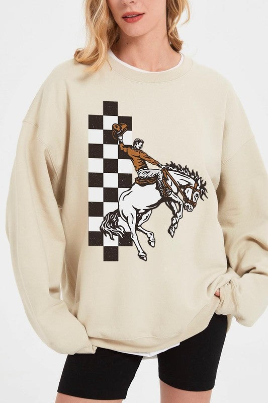 Cowboy Checkered | Sweatshirt