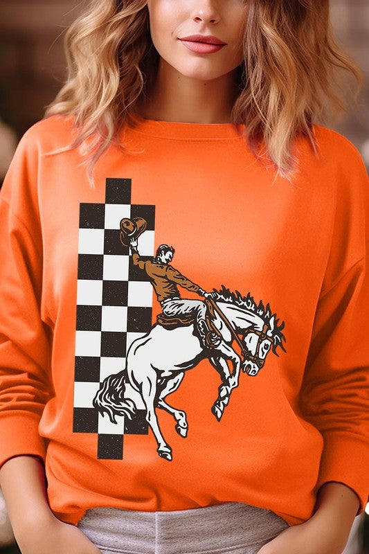 Cowboy Checkered | Sweatshirt