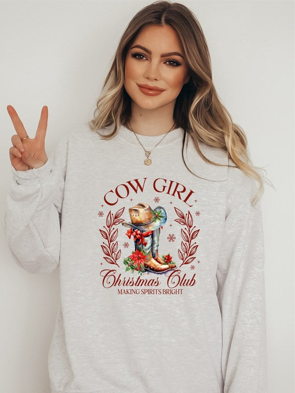 Cowgirl Christmas Club | Sweatshirt