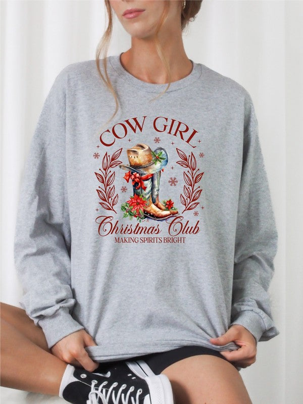 Cowgirl Christmas Club | Sweatshirt