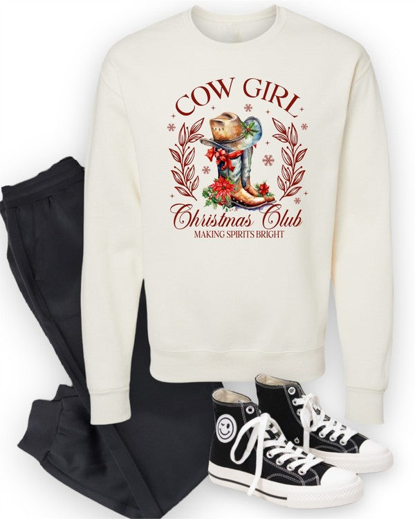 Cowgirl Christmas Club | Sweatshirt