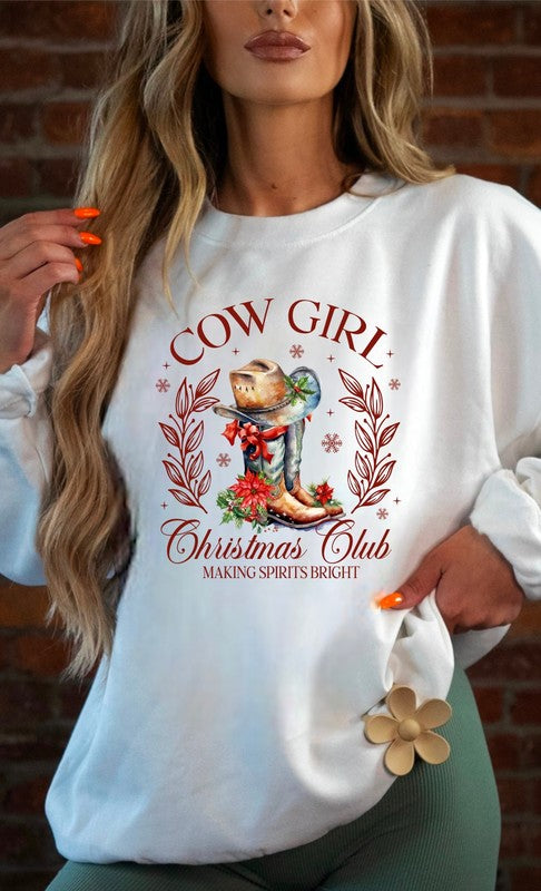 Cowgirl Christmas Club | Sweatshirt
