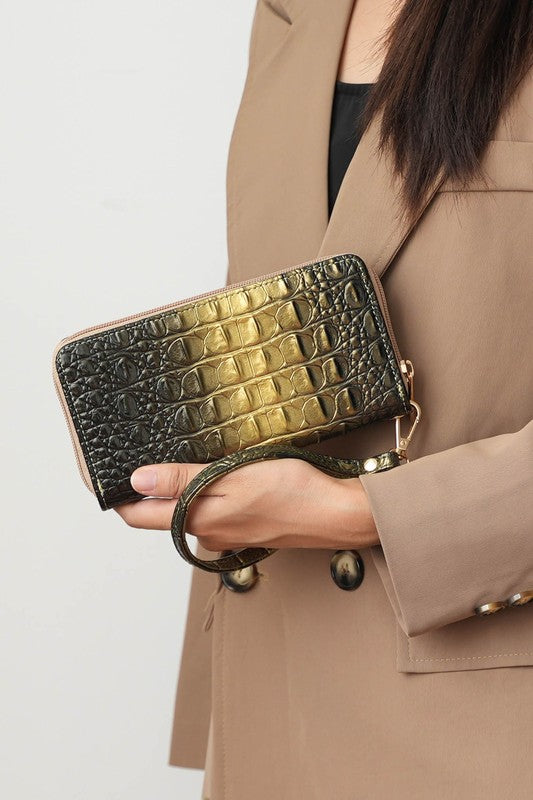 Aphelia Croc-Embossed | Handbag