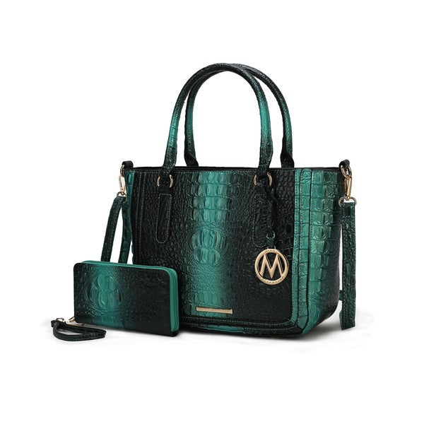 Aphelia Croc-Embossed | Handbag