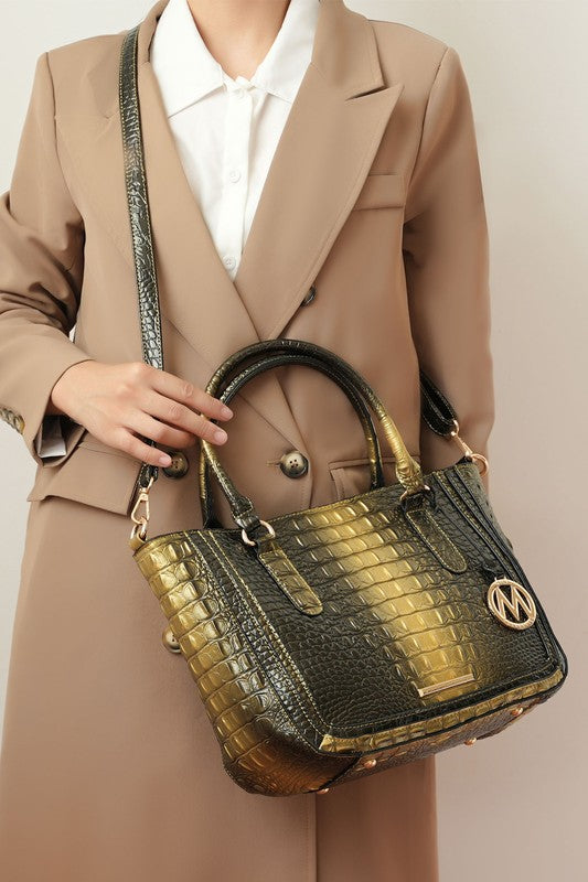 Aphelia Croc-Embossed | Handbag