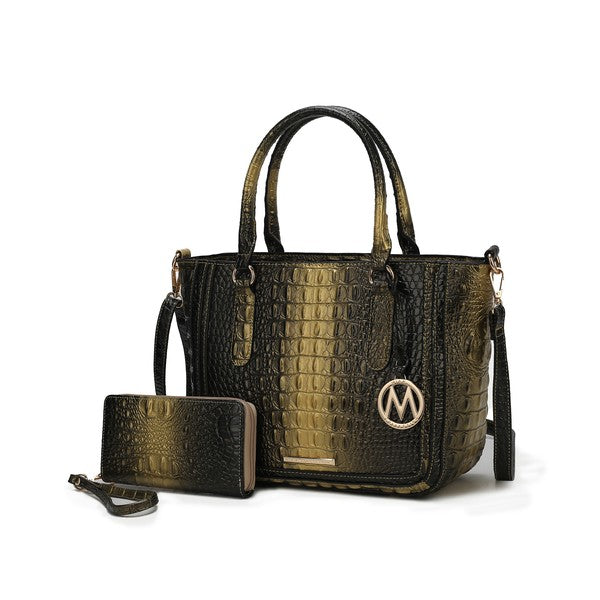 Aphelia Croc-Embossed | Handbag
