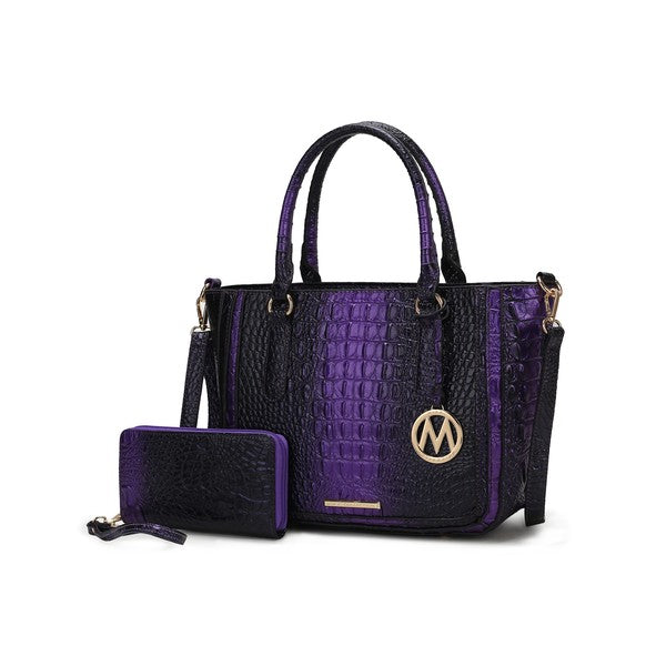 Aphelia Croc-Embossed | Handbag