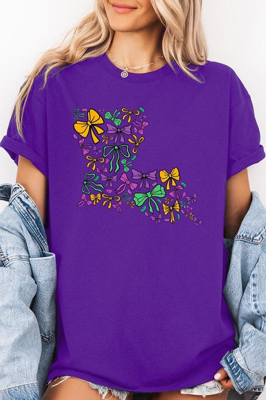 Louisiana Mardi Gras Graphic Heavy Cotton Tee