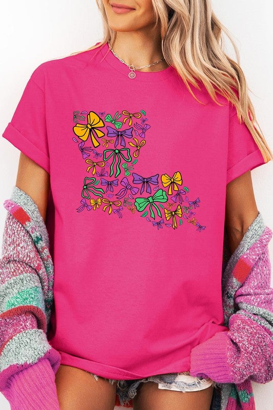 Louisiana Mardi Gras Graphic Heavy Cotton Tee