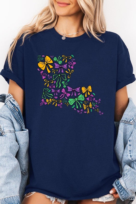 Louisiana Mardi Gras Graphic Heavy Cotton Tee