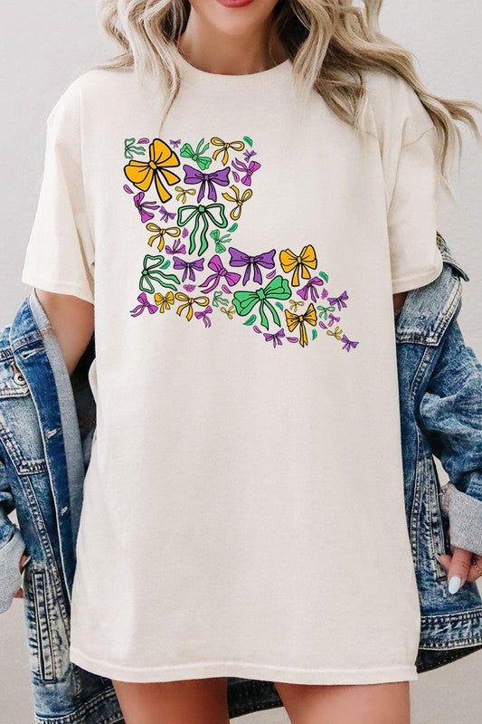 Louisiana Mardi Gras Graphic Heavy Cotton Tee