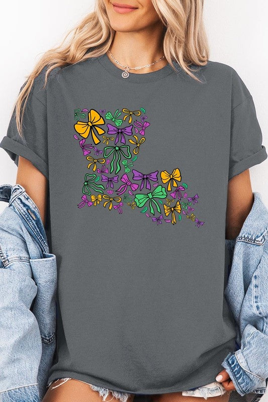 Louisiana Mardi Gras Graphic Heavy Cotton Tee