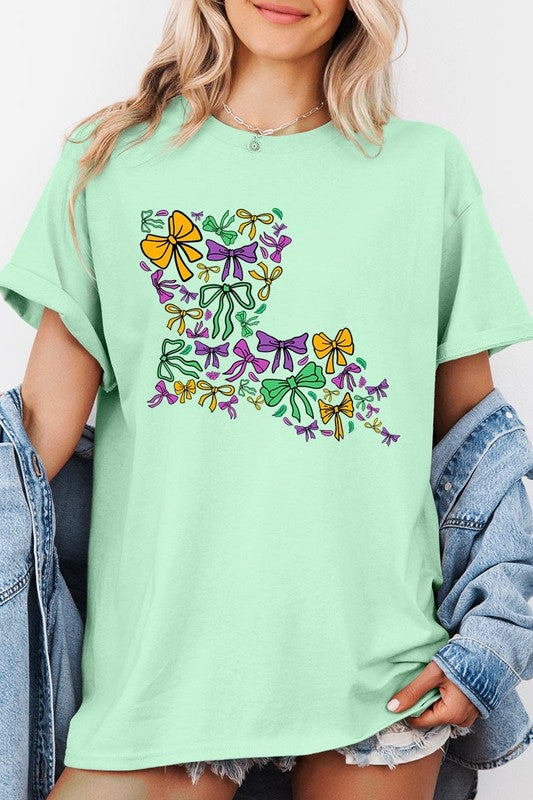 Louisiana Mardi Gras Graphic Heavy Cotton Tee
