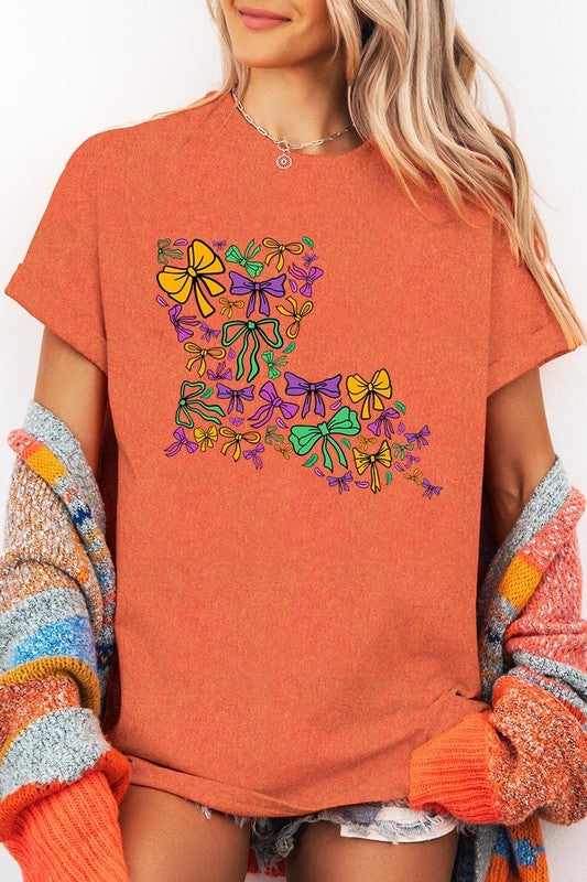 Louisiana Mardi Gras Graphic Heavy Cotton Tee