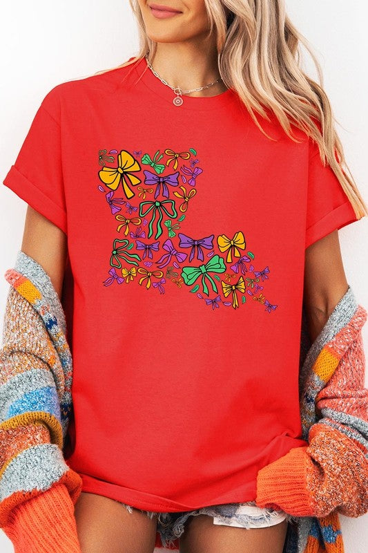 Louisiana Mardi Gras Graphic Heavy Cotton Tee