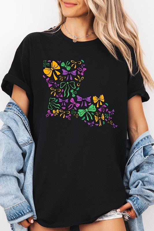 Louisiana Mardi Gras Graphic Heavy Cotton Tee