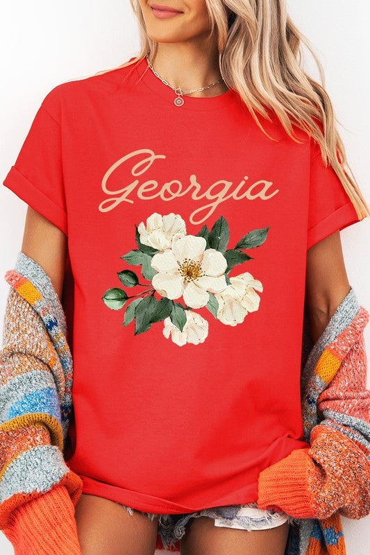 Georgia Graphic Heavy Cotton Tee
