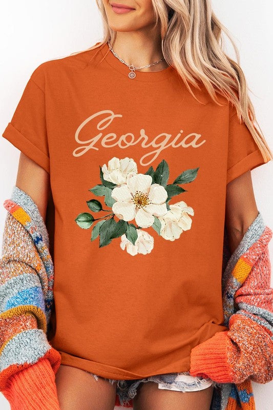 Georgia Graphic Heavy Cotton Tee