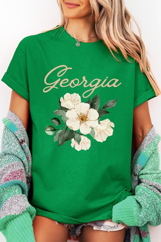 Georgia Graphic Heavy Cotton Tee