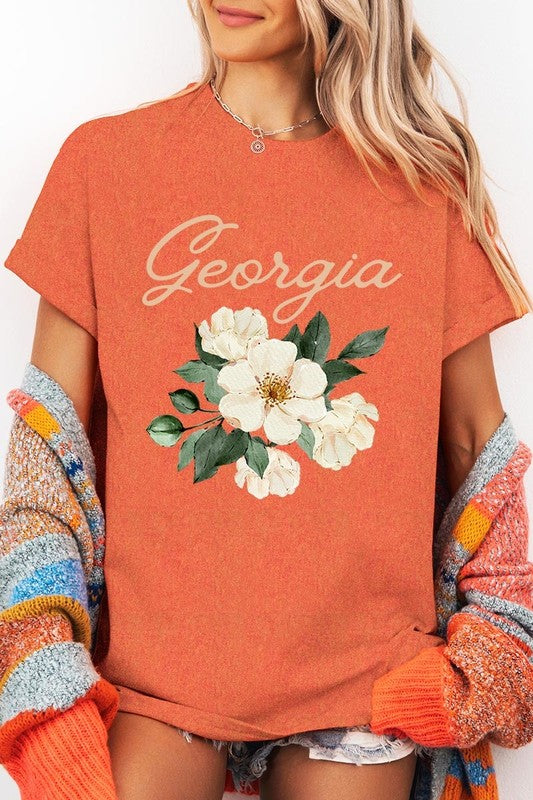 Georgia Graphic Heavy Cotton Tee